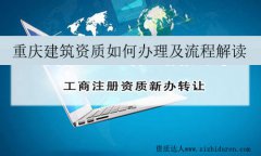 重慶建筑資質如何辦理及流程解讀